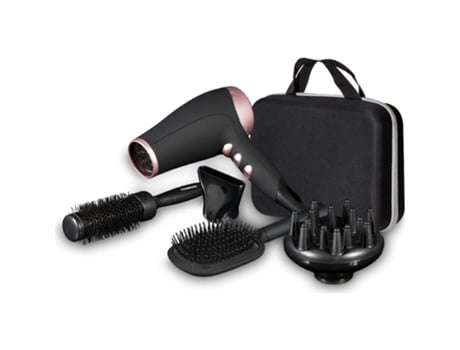 Conjunto De Secador De Cabelo E Escovas 2200w