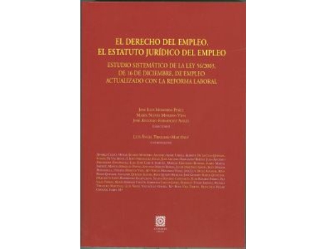 Livro El Derecho Del Empleo de José Luis Monereo Pérez (Espanhol)