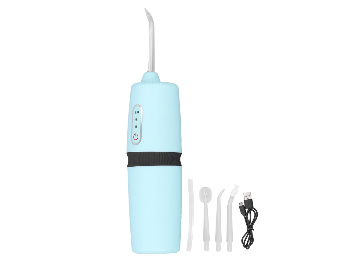 Enxaguador Bucal Sem Fio 3 Velocidades IPX7 Bateria 1500mah 220ml Limpador Dental Elétrico | S/MARCA