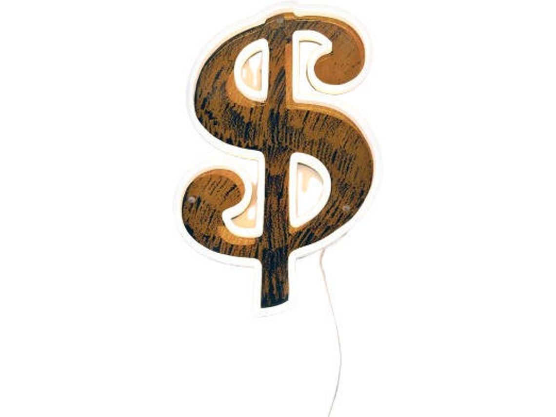 Painel LED YELLOWPOP Andy Warhol Dollar Sign