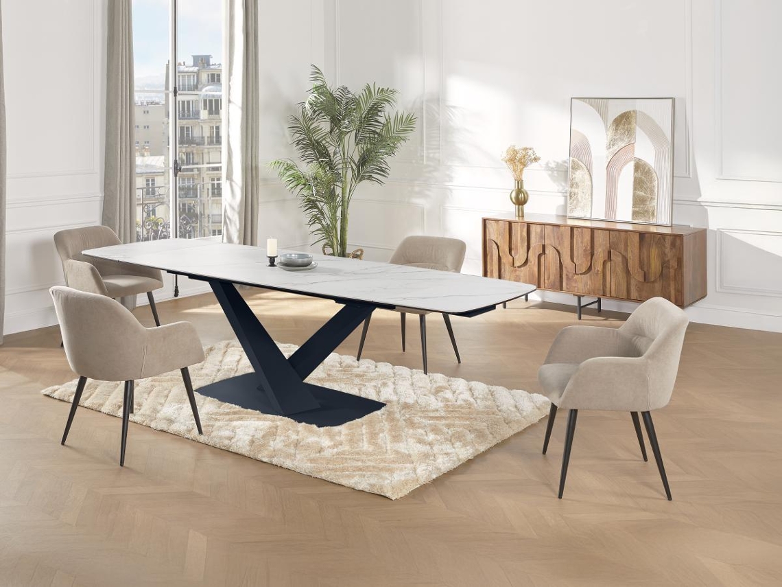 Conjunto De Mesa Extensível E Cadeira Malata VENTE-UNIQUE.PT