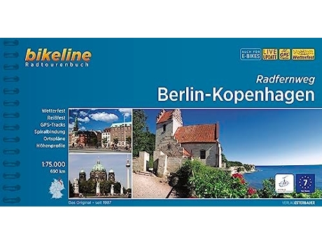 Livro Berlin - Kopenhagen Radfernweg de L'équipe bikeline (Alemão)