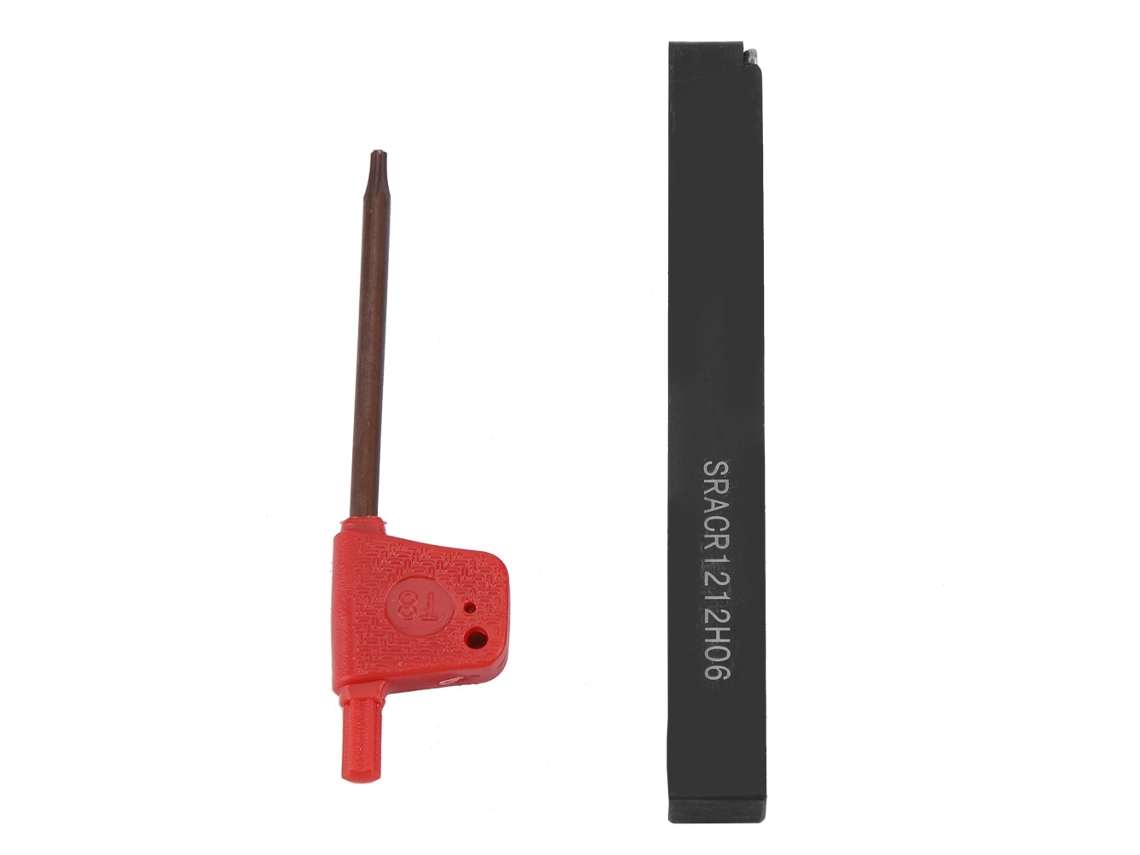Suporte De Ferramenta De Corte Cnc Arc R3 Sracr1212h06 Em Aço Para Torneira Com Fixação Firme