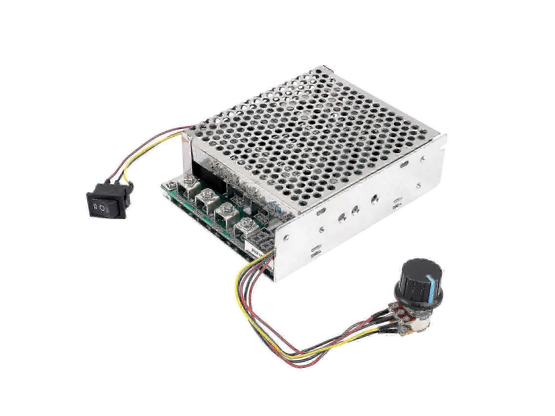 Controlador de velocidade de motor DC 10-55V 100A 3000W com controle PWM reversível para frente e para trás - jjsilver