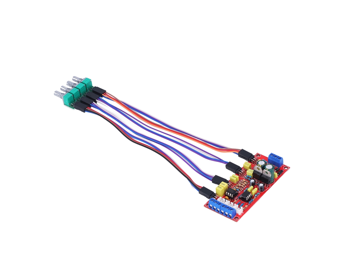 Laxiscreed Tone Board Hi-fi Pré-amplificador Com Controle De Graves, Agudos E Balanço De Volume
