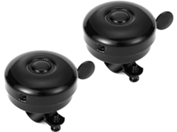 2 Campainha Infantil AQUAFORGE metal segurança para Mtb, estrada, scooter e adulto