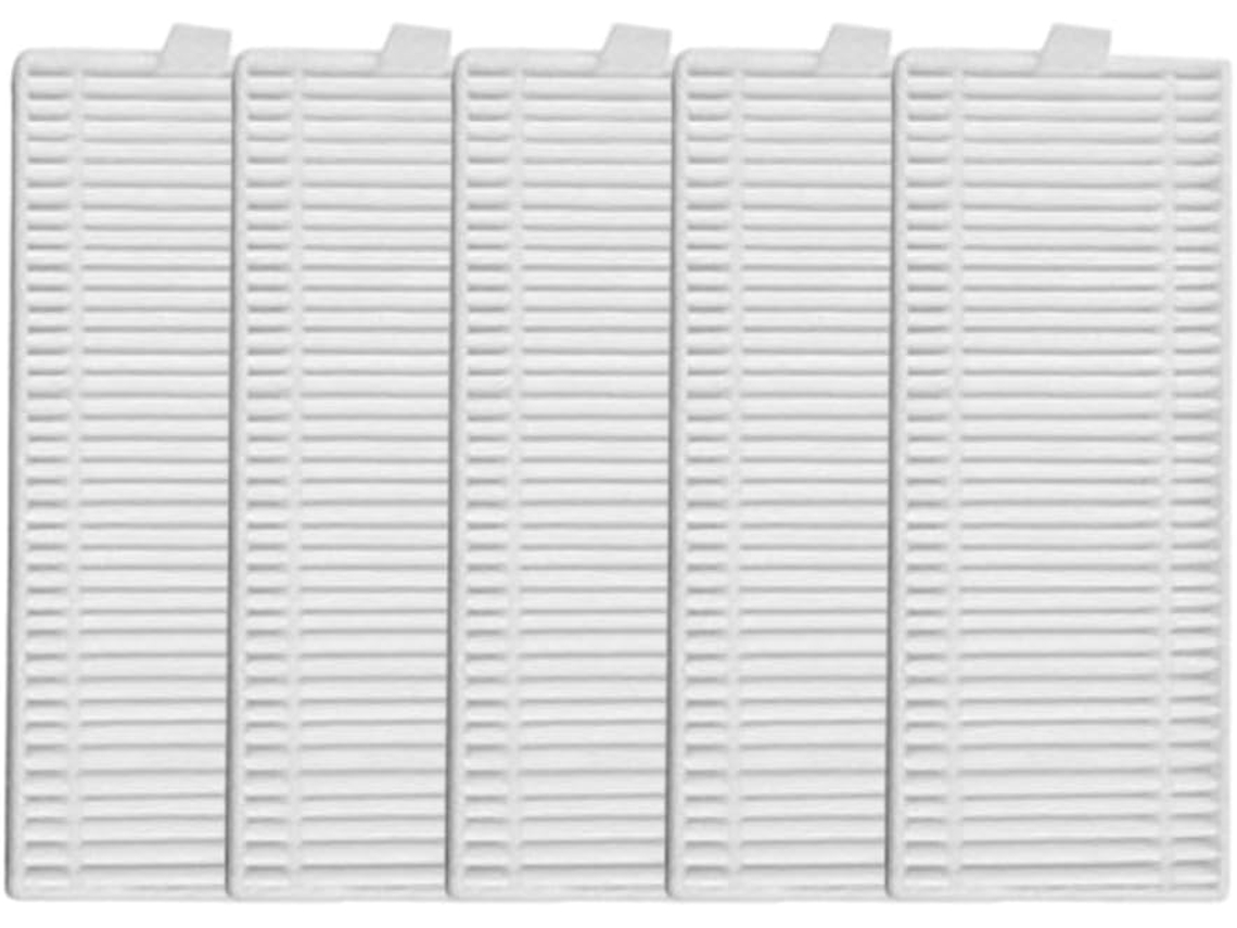 Kit Com 5 Filtros Laváveis Para Aspirador Robô Uninell Ur1, Peças De