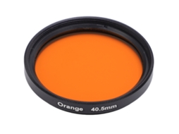 Filtros De Lente De Cámara 40.5mm Multicapa Color Naranja Para Lentes Nikon Y Sony Series