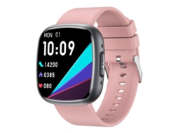 (rosa) Smartwatch Com Tela Quadrada Ips De 1,75 Polegadas, Monitoramento De Ecg/glicemia