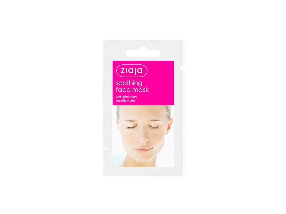 Máscara Facial Calmante Com Argila Rosa 7 Ml