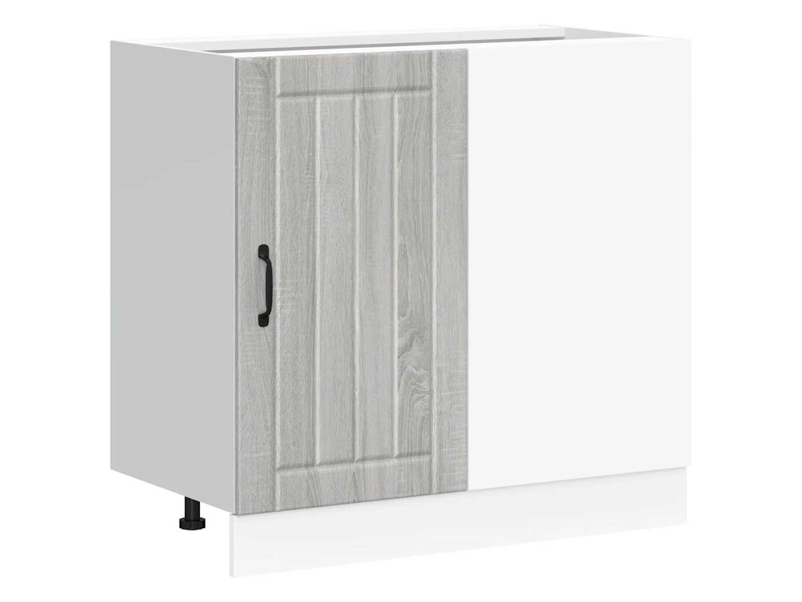Kitchen Base Cabinet, Kitchen Base Cabinets Vidaxl Cinzeto Madeira Processada (n/a)