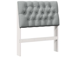Cabeceira Estofada Cinzento claro 75 Cm MAISON EXCLUSIVE