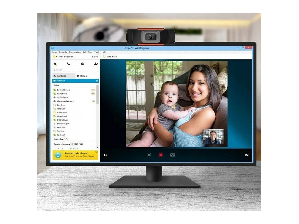 Webcam DUXO WebCam-X13 (Full HD)