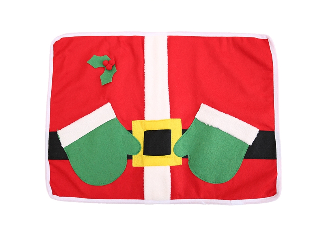 Laxiscreed Guardanapo Natal Em Luva Para Decoração De Mesa E Festas Natalícias