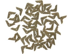 Aboofan 50 Moedas De Proteção Vintage Em Metal 14 Mm Para Álbuns De Fotos E Caixas - Lote De 50 Peças