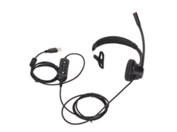 Fone de Ouvido LAXISCREED Mono Call Center com Microfone
