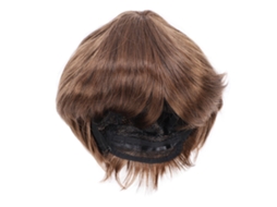 Peruca De Cabelo Curto Castanho Claro Moderna Para Homens Estudantes