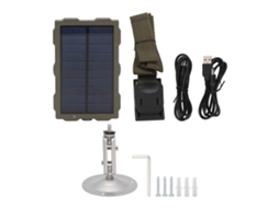 Omni-painel Solar Portátil 6v 1.5w 1700mah Carregador Solar Impermeável Para Câmera Outdoor Monocristalino