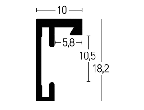 Nielsen Design C2 18X24 Cm Aluminum Structure