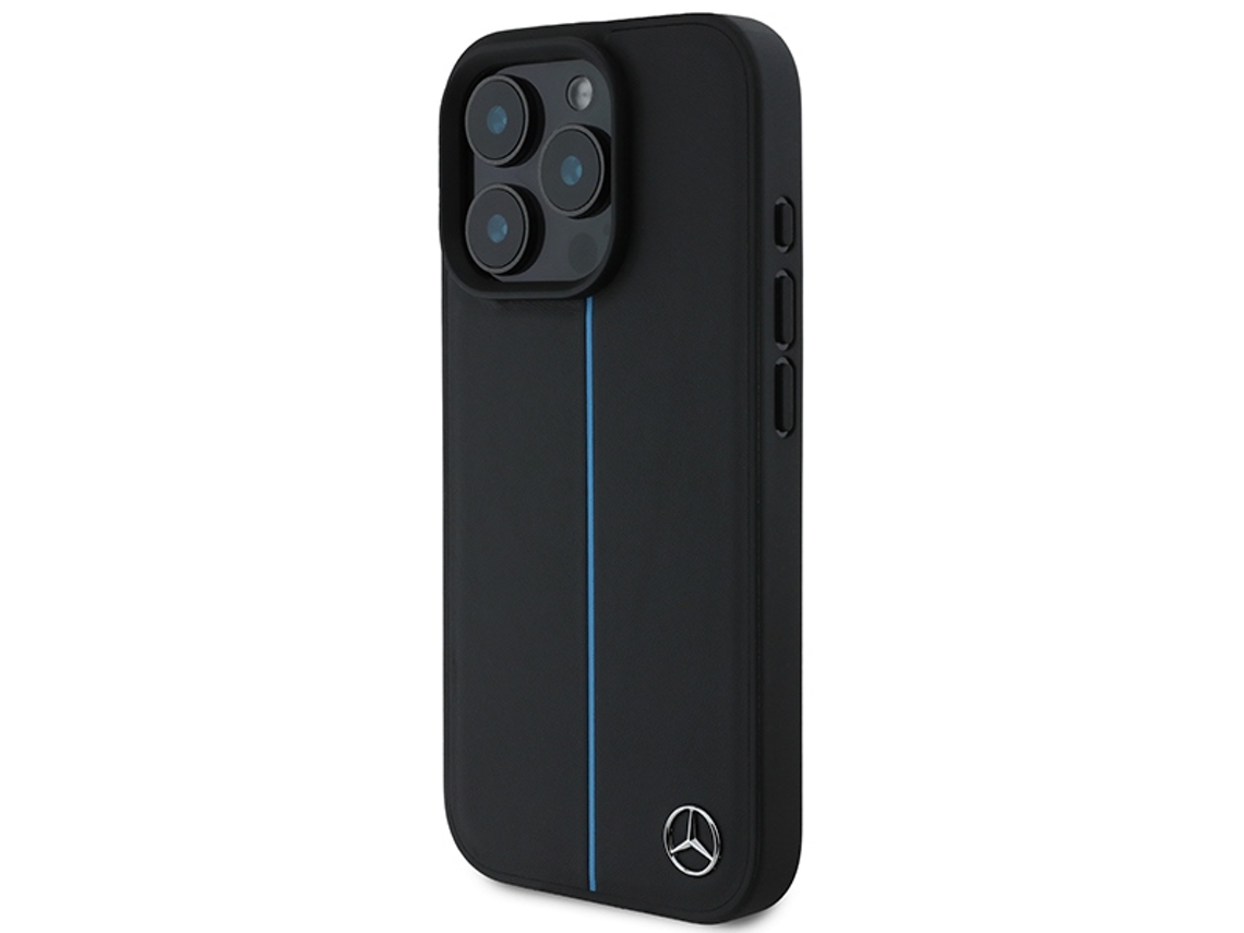 Capa para iPhone 16 Pro Max MERCEDES Rígida Preto