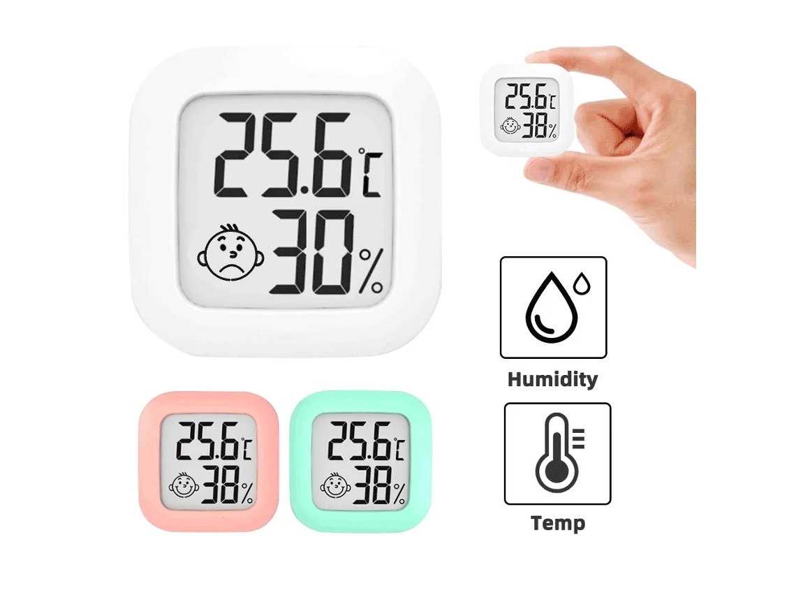 Lurelia Sensor Temperatura Digital, Ecrã Lcd, Colorido