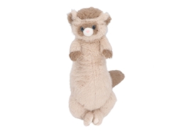 Brinquedo De Pelúcia Doninha-snow Ultra Macia Adorável Decoração Sofa Cama Presente Marrom
