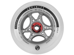 Buchas Infinity 100 Rtr Abec9 4 Unidades Prateadopowerslide