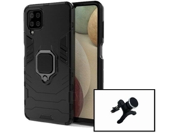 Kit Capa + Suporte Samsung Galaxy M12 PHONECARE Military Defender