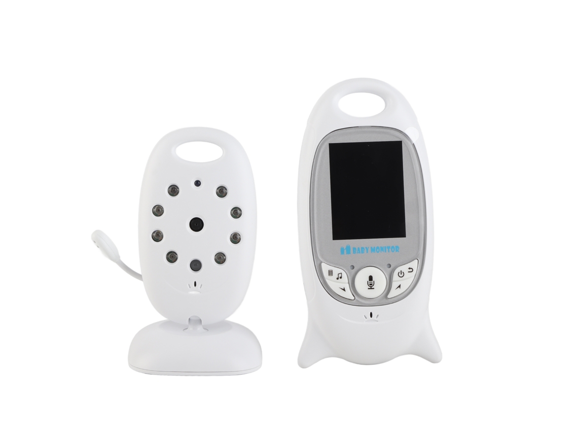 Monitor De Vídeo Para Bebê 2.4g Com Intercom Bidirecional E Tela Lcd Com Câmera