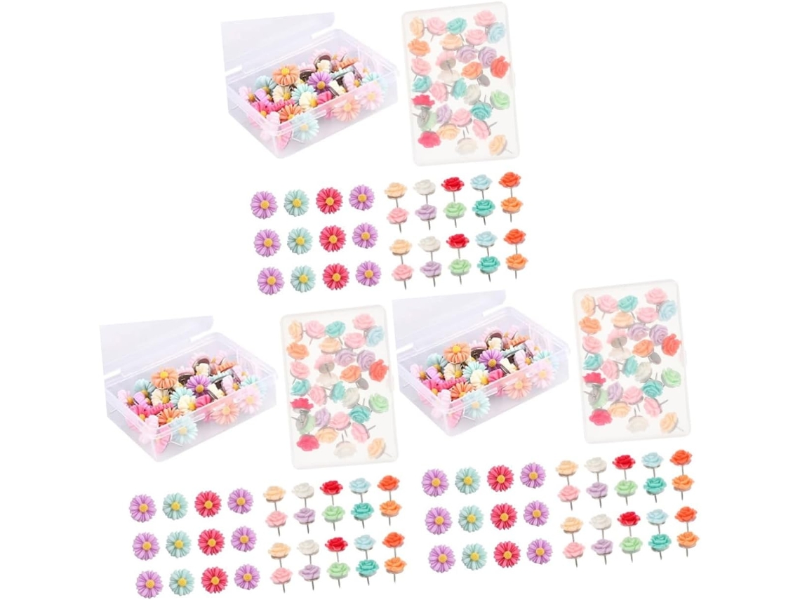Conjunto De 3 Tachinhas Resina Para Decoração Parede, Perfeitas