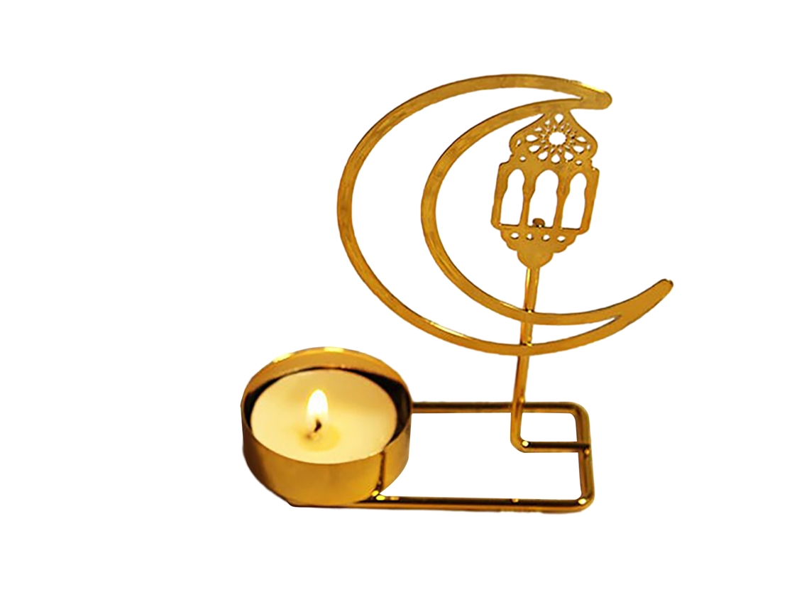 Candeeiro De Mesa De Metal Estilo Gótico Para Decoração