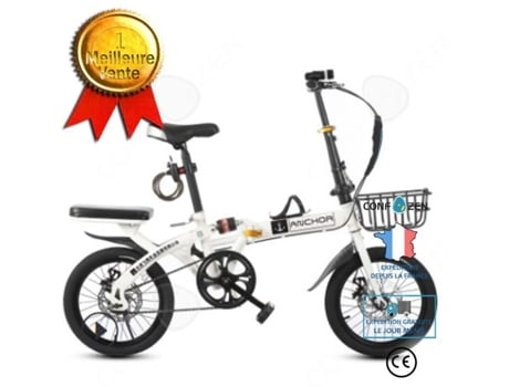Confo Bicicleta Dobrável 16 Polegadas Estudante Adulto Masculino E Feminino Leve Com Velocidade Variável Mini Bicicleta Portátil Confozen
