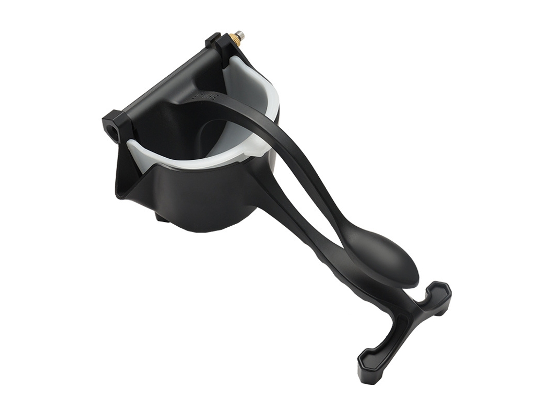 Espremedor De Citrinos Manual Com Revestimento Teflon, Portátil E Prático Para Bebidas Cocktails, Com Pinça Para Alimentos: Preto