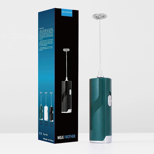 /ea/(verde) Mini Batedeira Portátil Sem Fio Com Batedor Elétrico