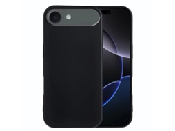 Capa Para Iphone Air Em Tpu Macio Fosco - Preta