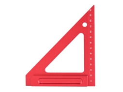 Laxiscreed Ferramenta De Medição Triangular Em Alumínio 150mm Para Medições Exatas