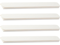 Alasum Conjunto De 4 Corrediças Brancas Para Gaveta Com Deslizamento Suave E Resistência À Pressão Portas Ocultas