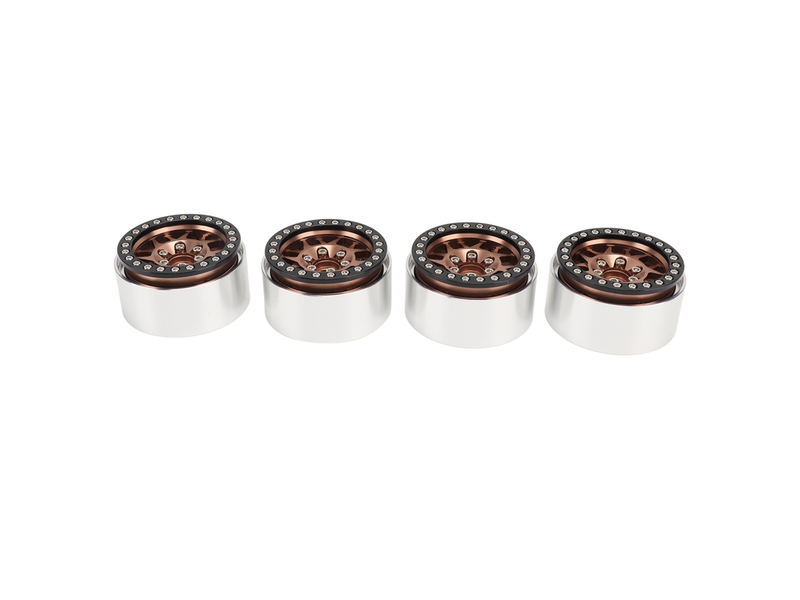 Mali aros de Roda Rc de Liga de Alumínio Cnc 1.9in para Carros Rc 1/10 Axial Scx10 90046 Redcat Mst