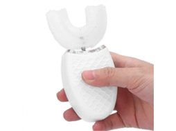 Escova de Dentes em Formato U para Adultos, Elétrica Sônica, com Limpeza Automáti Ca, Cuidado, 360° GOKOCO