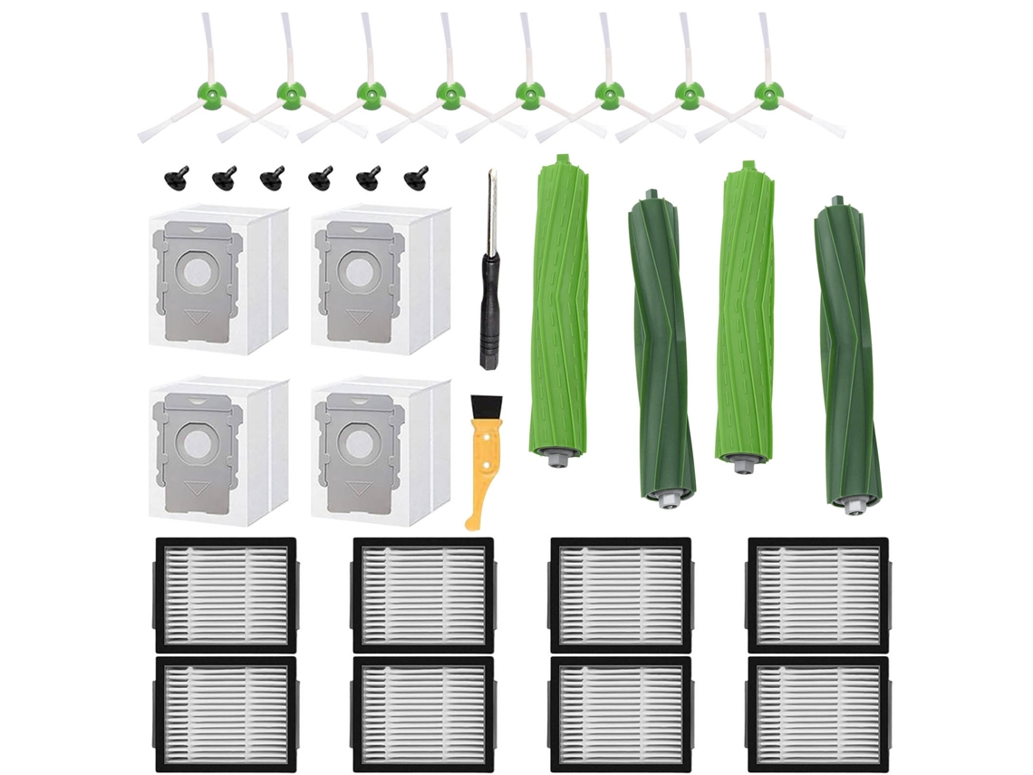 26 Peças De Reposição Ao Robô De Varredura Para ​​irobot Roomba I7 I7+ E5 I3+ I6+ I8+ Cuich