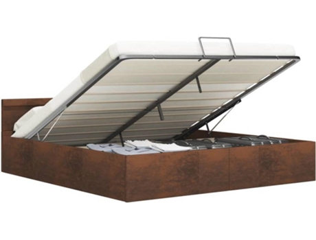 Cama VIDAXL 285569  (Compatível com Colchão: 212x187x73 cm)