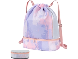Mochila Para Natação | Mochila Com Cordão Para Treinamento Mochila Multifuncional Com Compartiment Gokoco