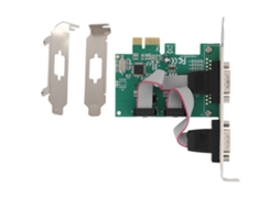 Adaptador Conversor De Cartão 2 Portas 2*rs-232 Serial Com Para Pci-e Express