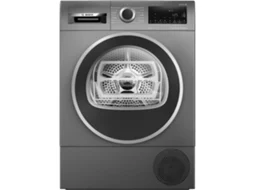 Máquina de Secar Roupa BOSCH WQG245DRES (9 Kg - Bomba de Calor - Cinzento)