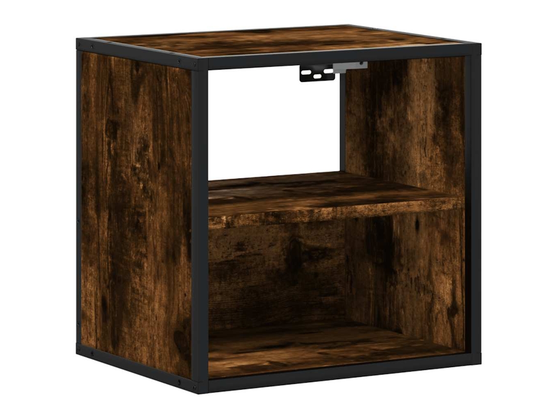 Cabeceira de parede MAISON EXCLUSIVE em carvalho defumado (40x31x39,5 cm)