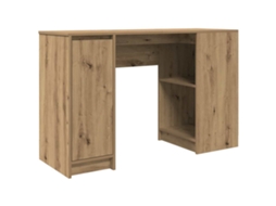 Desk, Desks Vidaxl Marrom Madeira Processada (n/a)