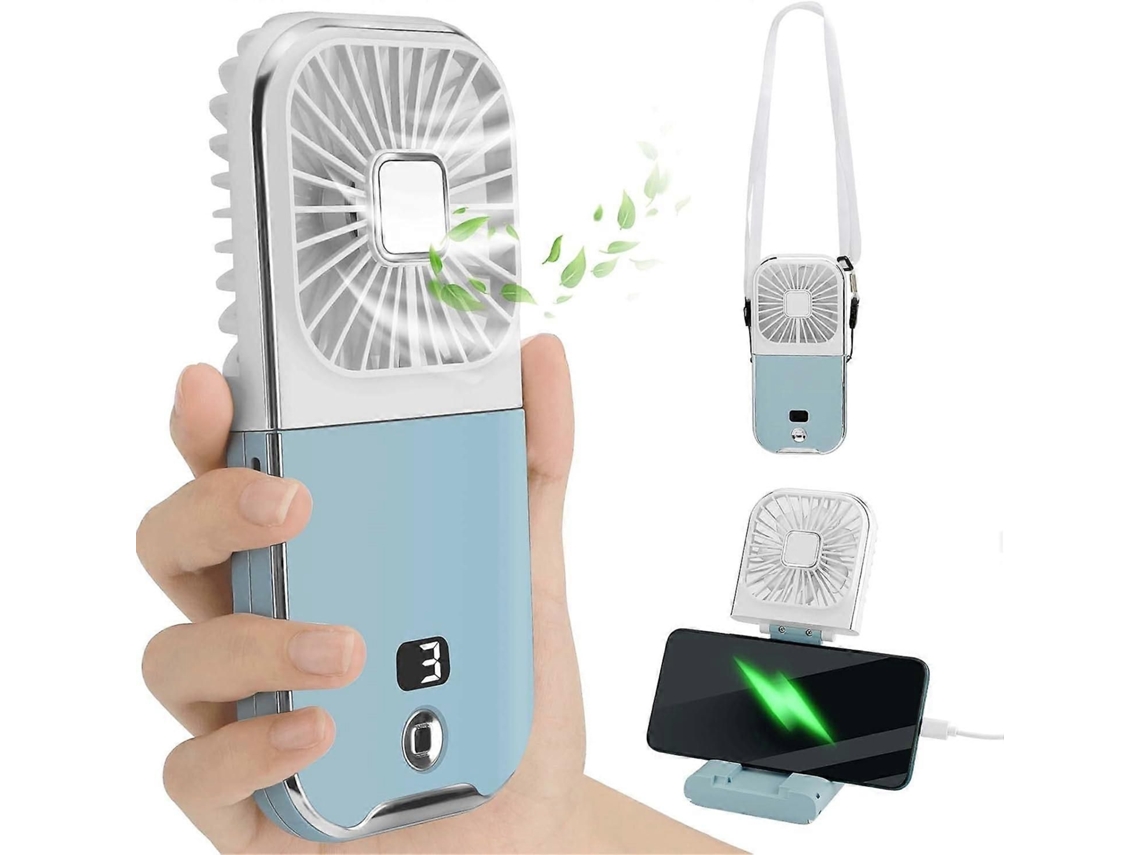 Ventilador Portátil, Mini De Mão, Pequeno Pessoal, Usb Sil Encioso