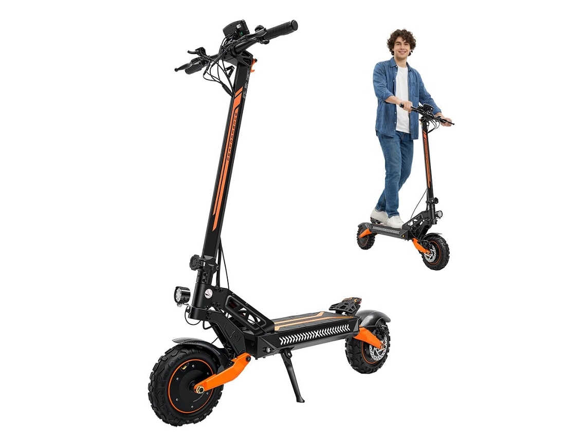 Trotinete Elétrica Todo o terreno ISCOOTER W12, Bateria de 52v 25ah, Suspensão Dupla
