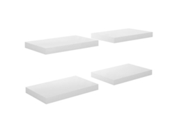 Wall Shelf, Wall Shelves Vidaxl Branco Mdf (40 X 23.5 X 3.8 Cm)
