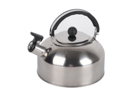 Chaleira Camping Inox 3l Leve Sopro Resistente